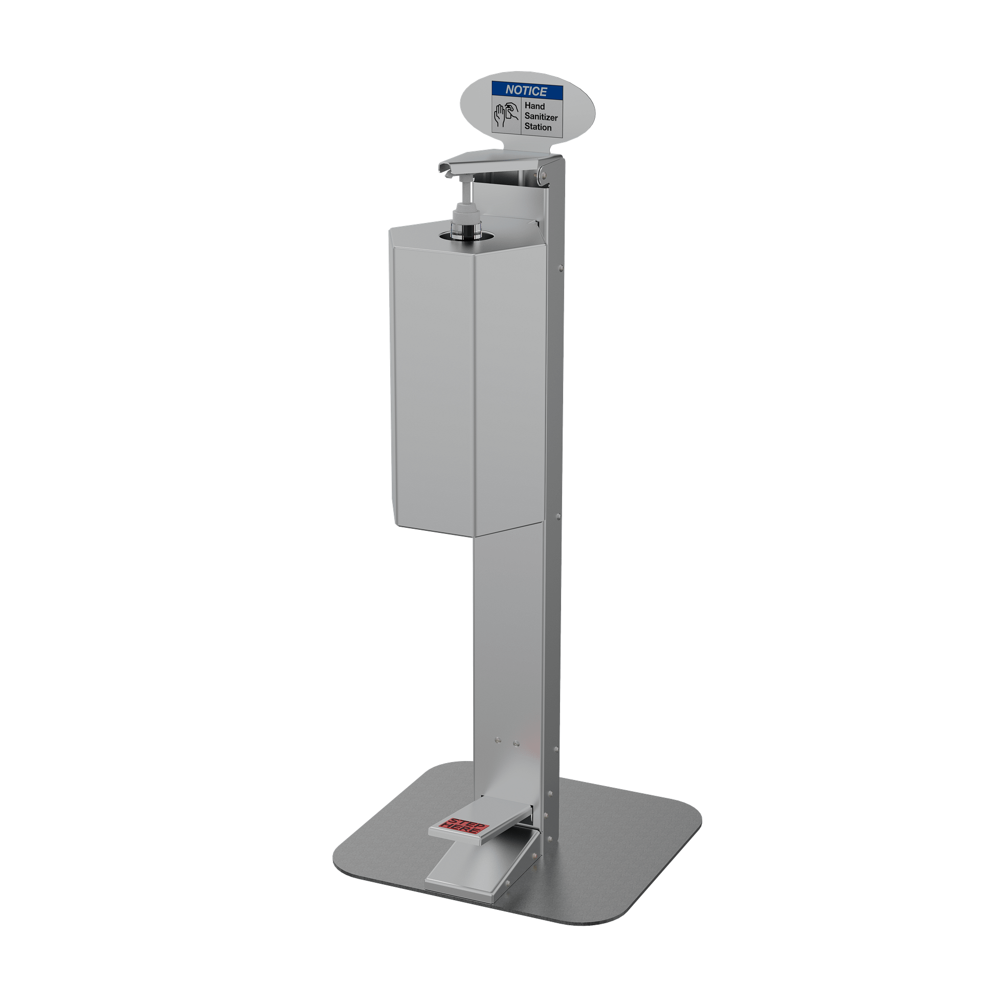 1 Gallon Pedal Activated Hand Sanitation Station Saskarc Fabrication