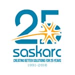 Saskarc 25 Anniversary Logo