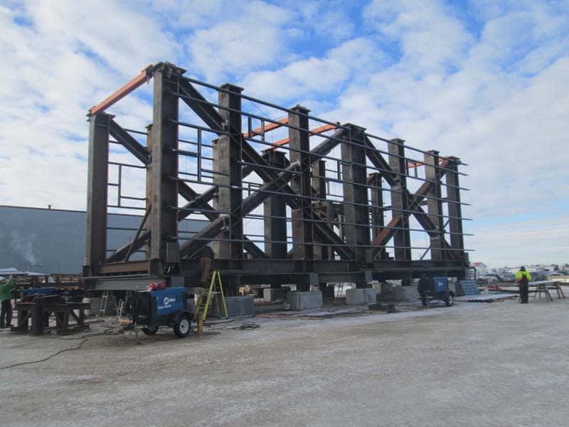 Krupp Surge Facility & Spacer Structure, Oil & Gas, Modules, Carbon Steel-6319